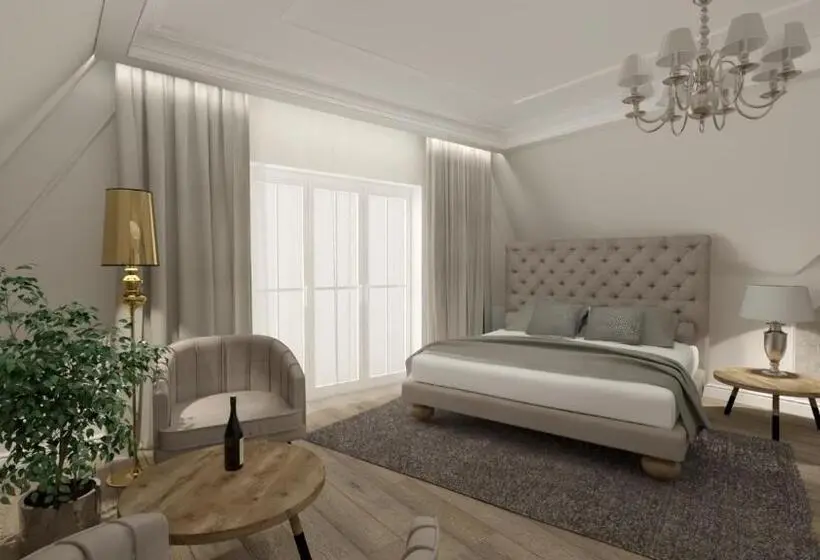 バルコニー付き１ベッドルームアパートメント, Zespół Pałacowo Parkowy Bądzów