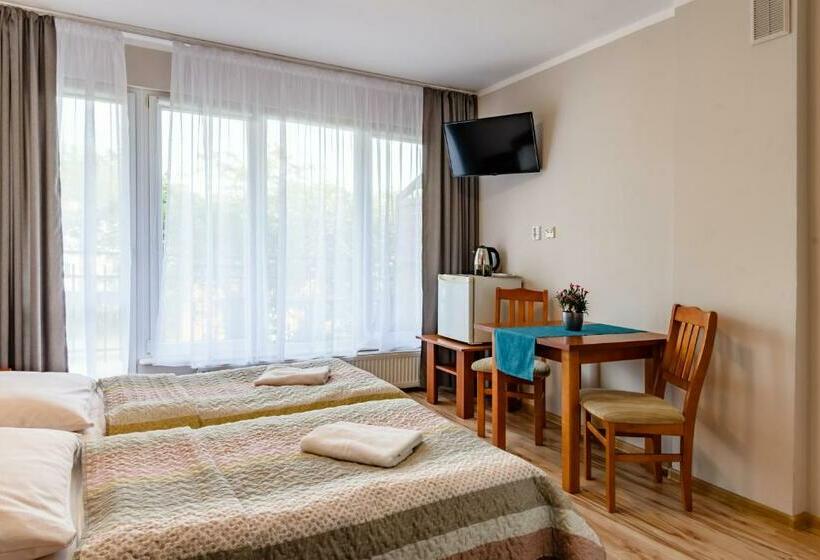 غرفة قياسية مزوَّدة بشُرفة, Dom Wczasowy Radość