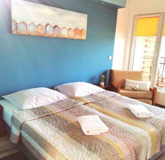 标准间带阳台, Dom Wczasowy Radość