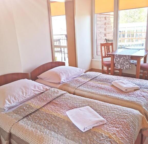 标准工作室带阳台, Dom Wczasowy Radość