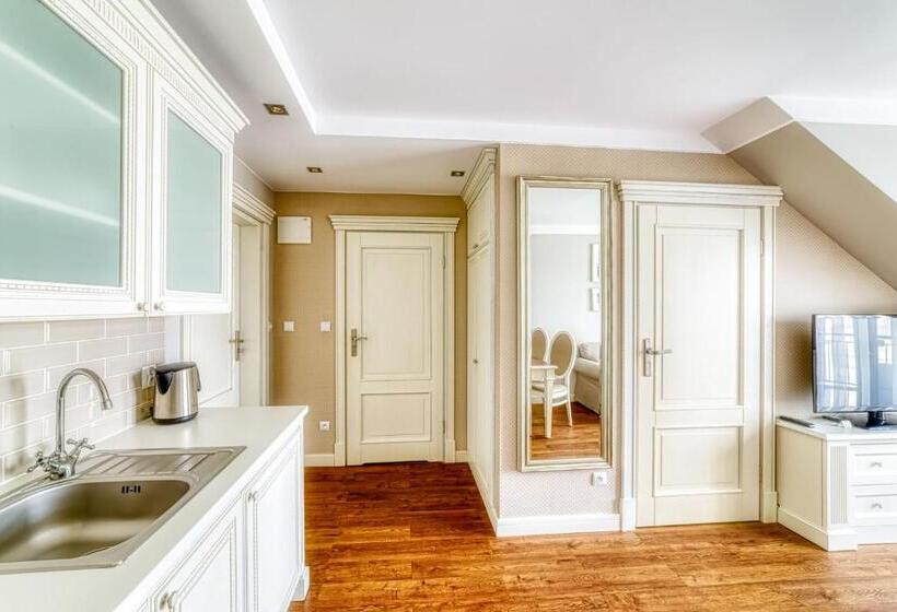 １ベッドルームのデラックスアパートメント, Perla Mare Apartamenty