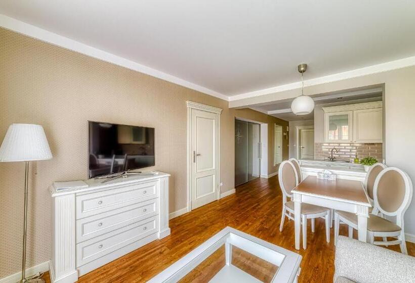 １ベッドルームのスーペリアアパートメント, Perla Mare Apartamenty