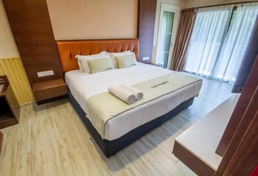 キングサイズベッドのデラックスルーム, The Kandu Resort