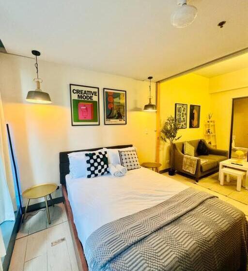 プールの見える１ベッドルームアパートメント, One Uptown Residences Bgc