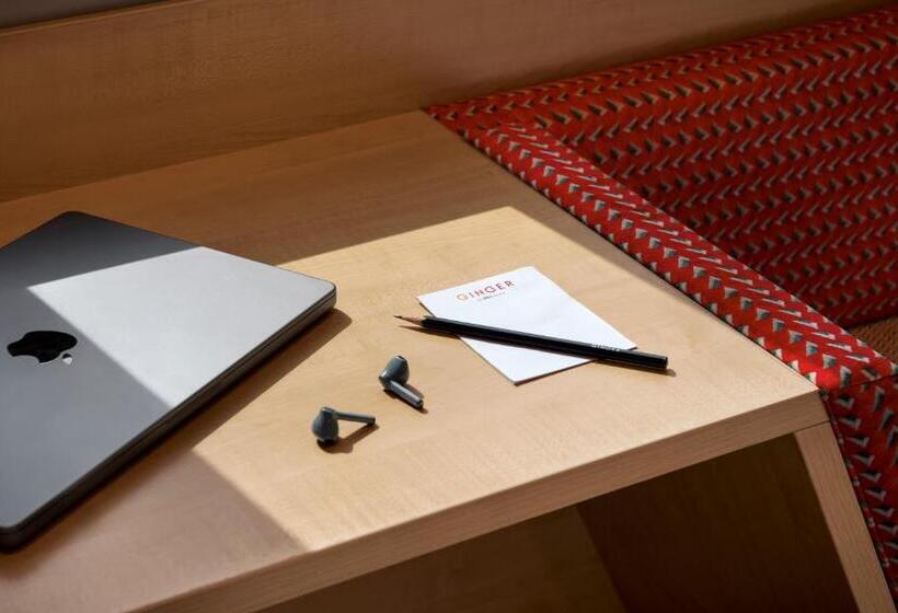 Chambre Deluxe Lit Queen Size, Ginger Chennai Omr