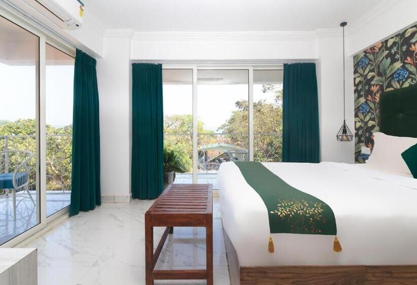 스탠다드 룸 풀장 전망, The Mayfield Resort, Vagator