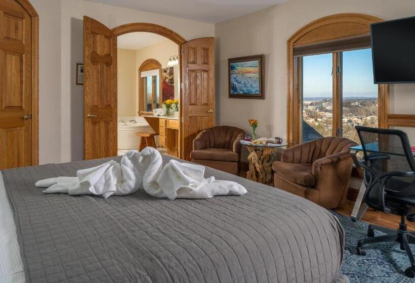 带大床的豪华间, Hermann Hill