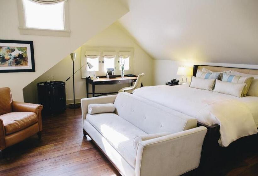 带大床的高级房间, Stonehurst Place Bed & Breakfast