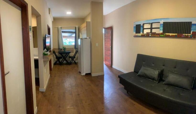 带1个卧室的带阳台的公寓, Tamandaré Praia