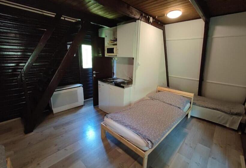 带1个卧室带观景的公寓, Mátrai Vándor Apartmanok