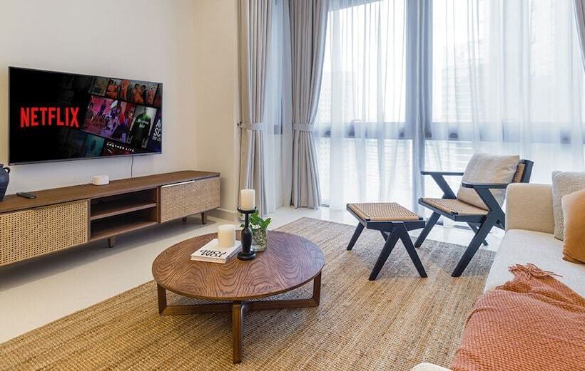 آپارتمان پریمیوم 1 خوابه, Viia Residences In Kl Eco City, Five Senses