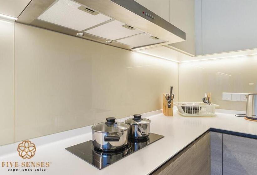 آپارتمان پریمیوم 1 خوابه, Viia Residences In Kl Eco City, Five Senses