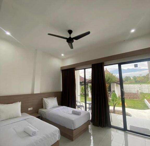 Номер Deluxe Вид на Горы, Pondok Tetebatu Cottages And Cafe