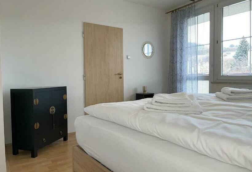 バルコニー付き1ベッドルームアパートメント, Pálava House Mikulov