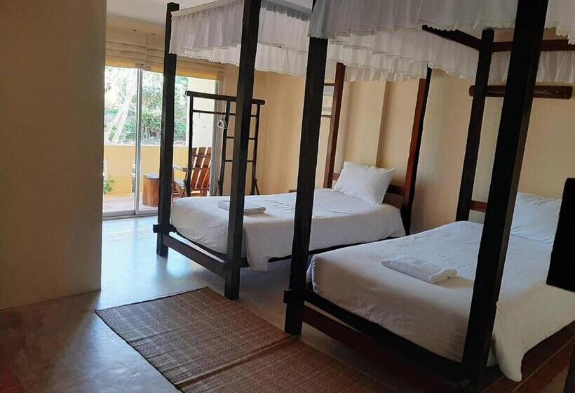 غرفة قياسية مطلّة علي الحديقة, Chanchaolao Beach Resort