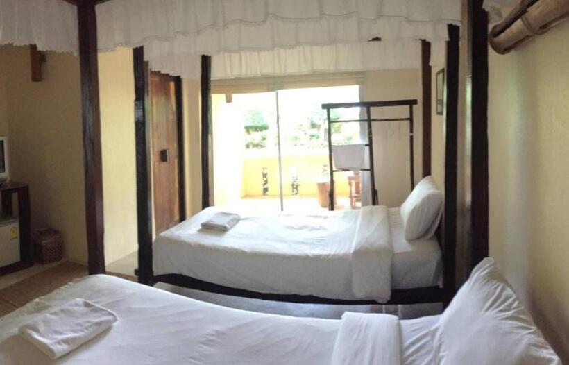 غرفة قياسية مطلّة علي الحديقة, Chanchaolao Beach Resort