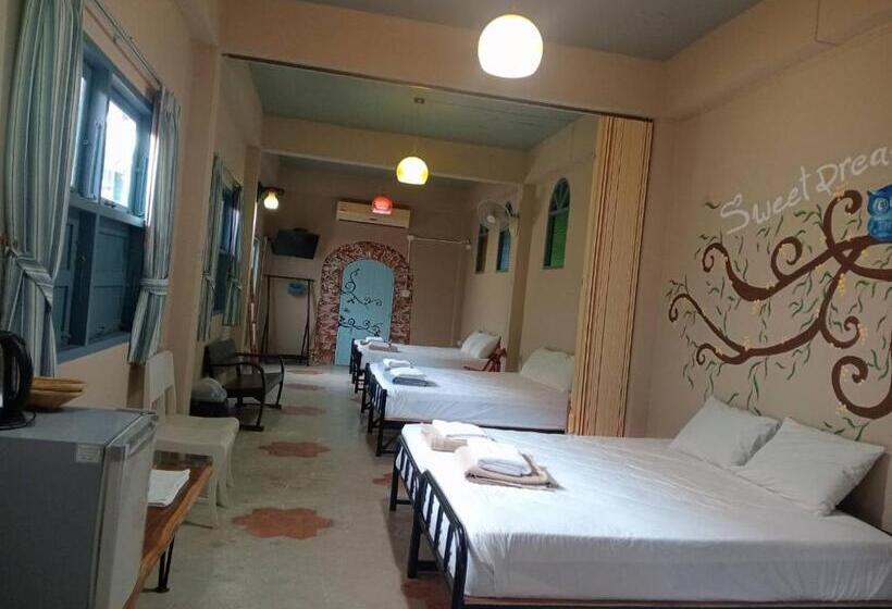 اتاق خانوادگی با سرویس بهداشتی مشترک, Chanchaolao Beach Resort