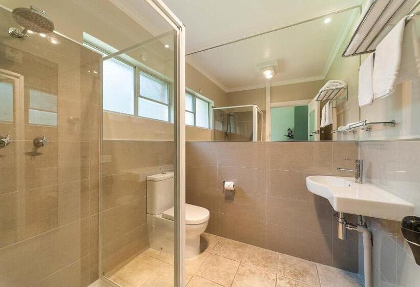 キングサイズベッドのデラックスルーム, Burnie Airport Motel