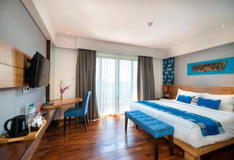 디럭스 룸, D Primahotel Petitenget Seminyak 2