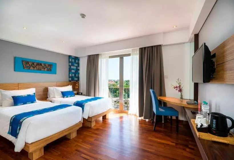 景色の見えるデラックスルーム, D Primahotel Petitenget Seminyak 2