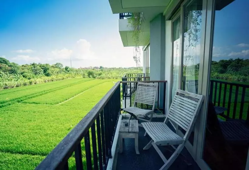 景色の見えるデラックスルーム, D Primahotel Petitenget Seminyak 2