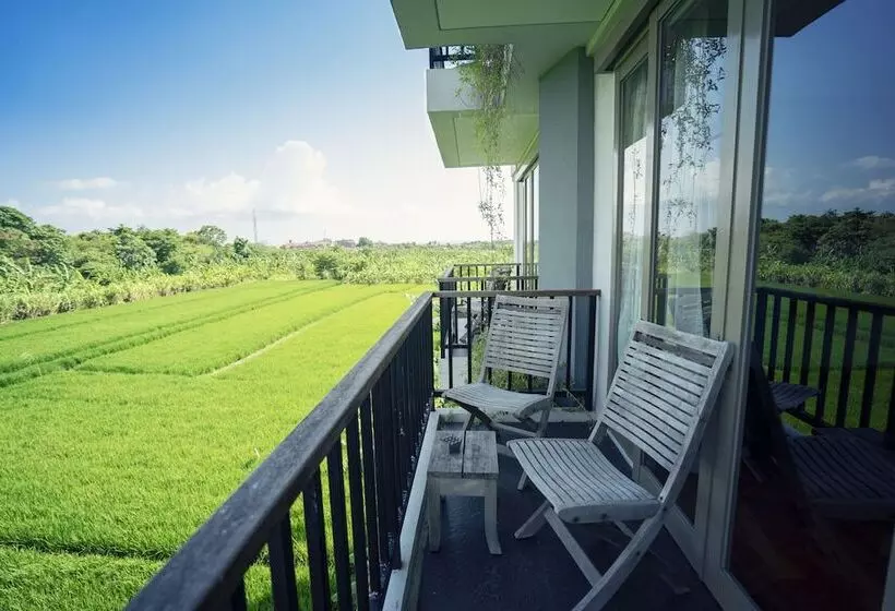 景色の見えるデラックスルーム, D Primahotel Petitenget Seminyak 2