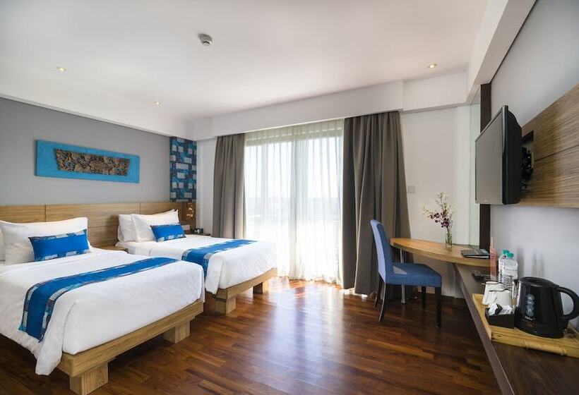 اتاق لوکس با چشم‌انداز, D Primahotel Petitenget Seminyak 2