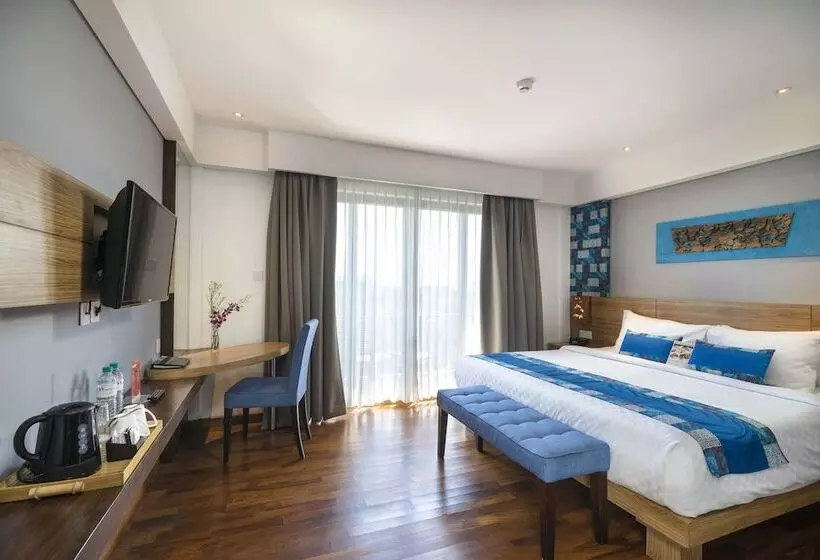景色の見えるデラックスルーム, D Primahotel Petitenget Seminyak 2