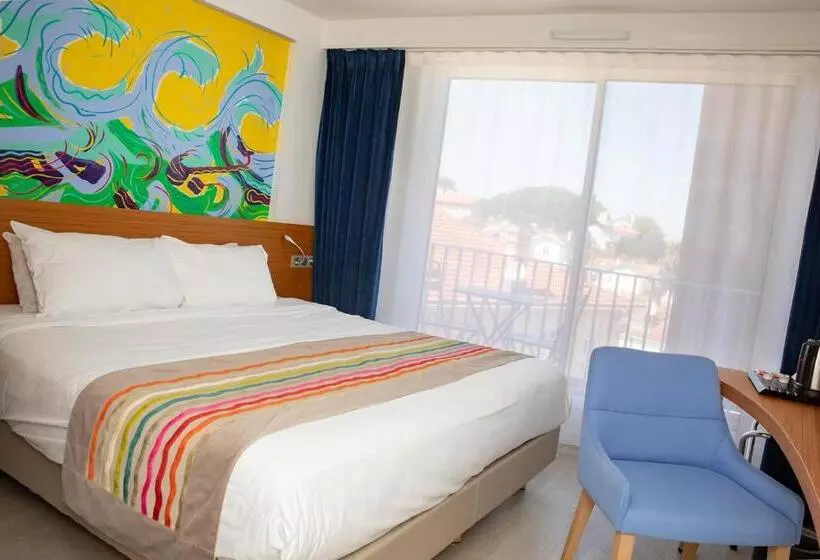キングサイズベッドのデラックスルーム, Best Western Arcachon Le Port