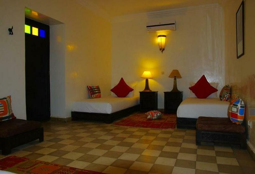 וילה עם חדר שינה אחד ובריכת שחיה, Essaouira Lodge