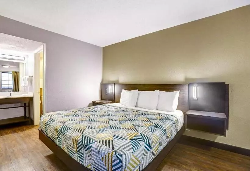 キングサイズベッドのデラックスルーム, Motel 6amarillo, Tx Airport
