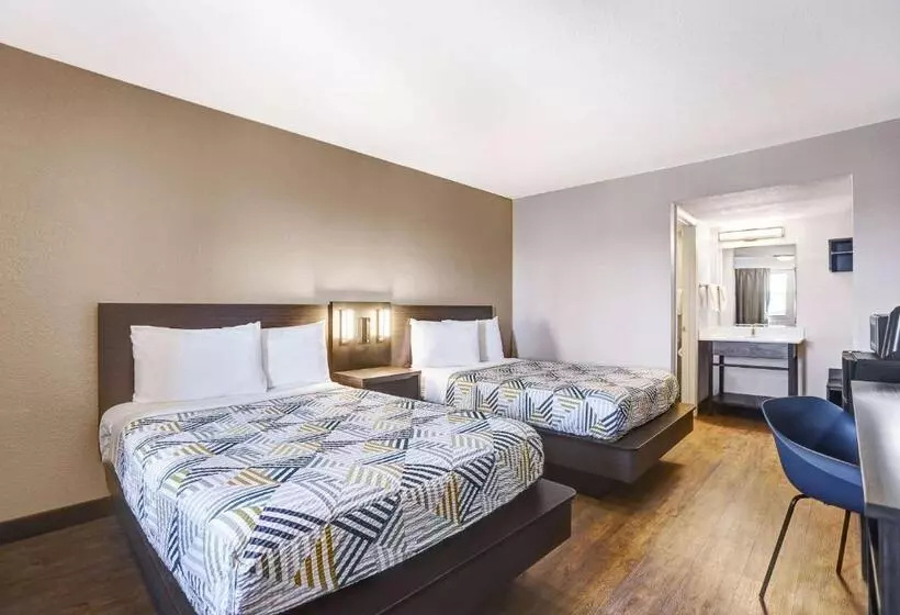 デラックスの4人部屋, Motel 6amarillo, Tx Airport