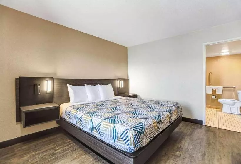 キングサイズベッドのスタンダードルーム, Motel 6amarillo, Tx Airport