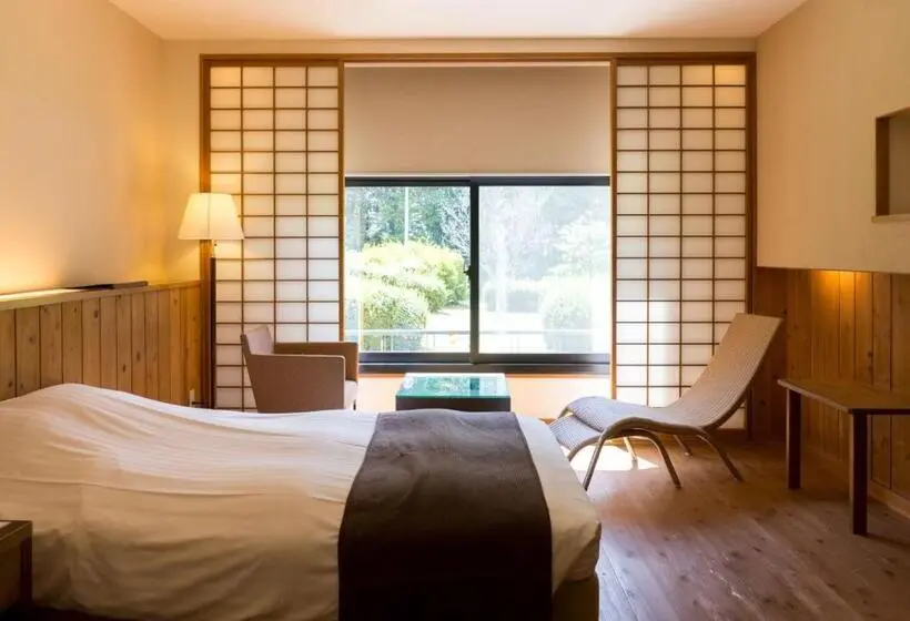 バス共有のスタンダードルーム, Yatsugatake Hotel Fuuka