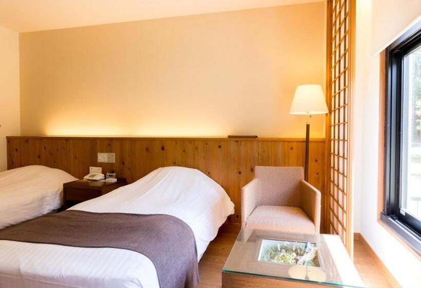 غرفة قياسية حمام مشترك, Yatsugatake Hotel Fuuka