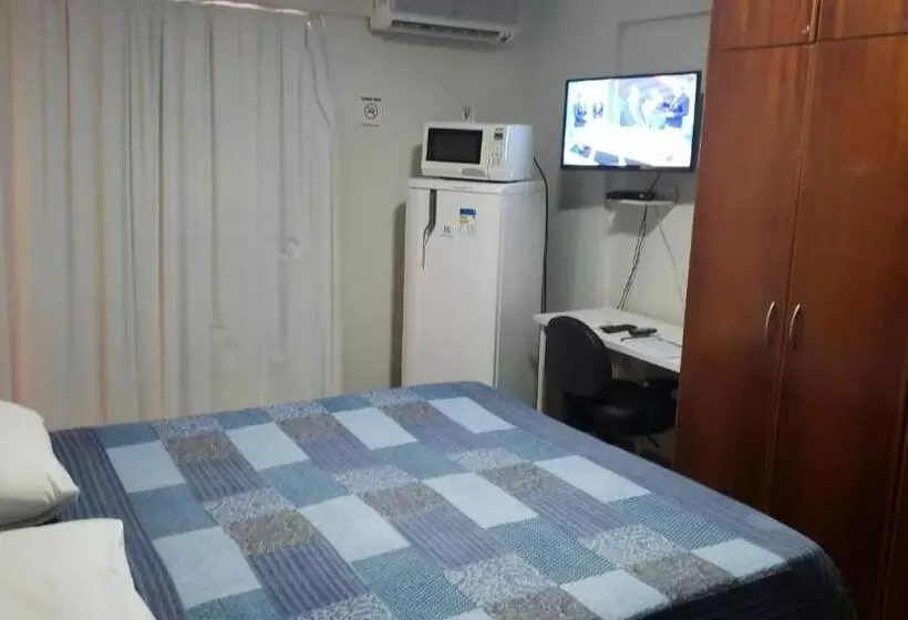 اتاق استاندارد با تخت دوبل, Brasilia Apart Hotéis