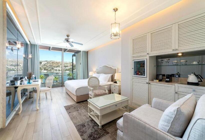 غرفة ديلوكس سرير ملكى, Mivara Luxury Bodrum