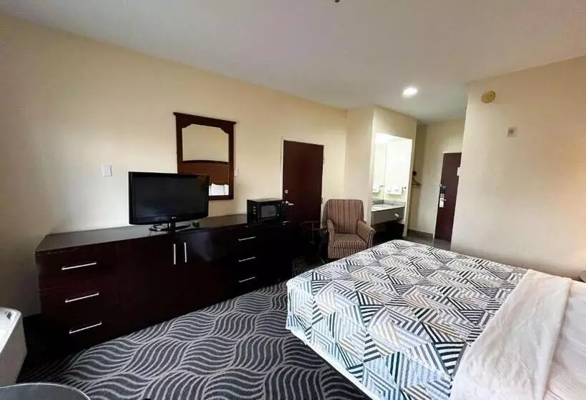 キングサイズベッドのスタンダードルーム, Executive Inn & Suites Breaux Bridge, La