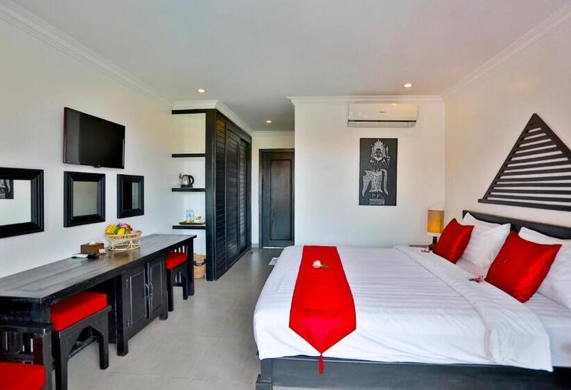 اتاق استاندارد با چشم‌انداز استخر, Khmer Mansion Boutique