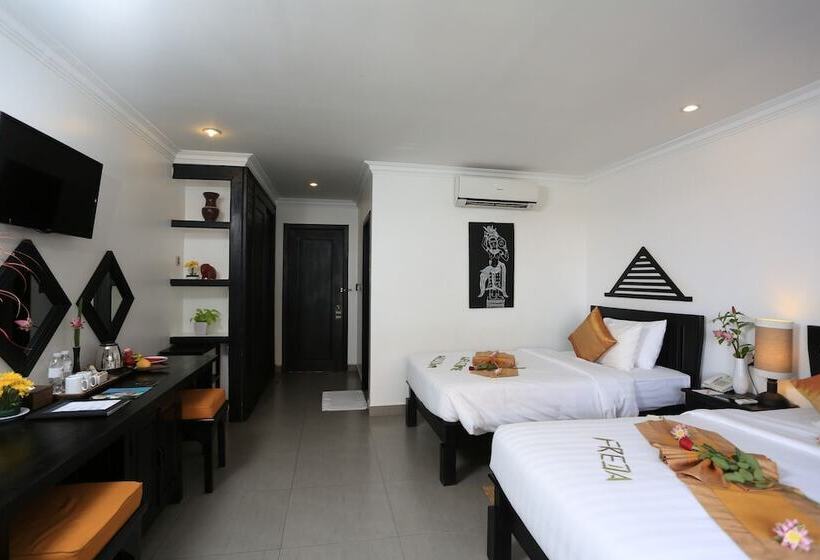 اتاق استاندارد با چشم‌انداز استخر, Khmer Mansion Boutique