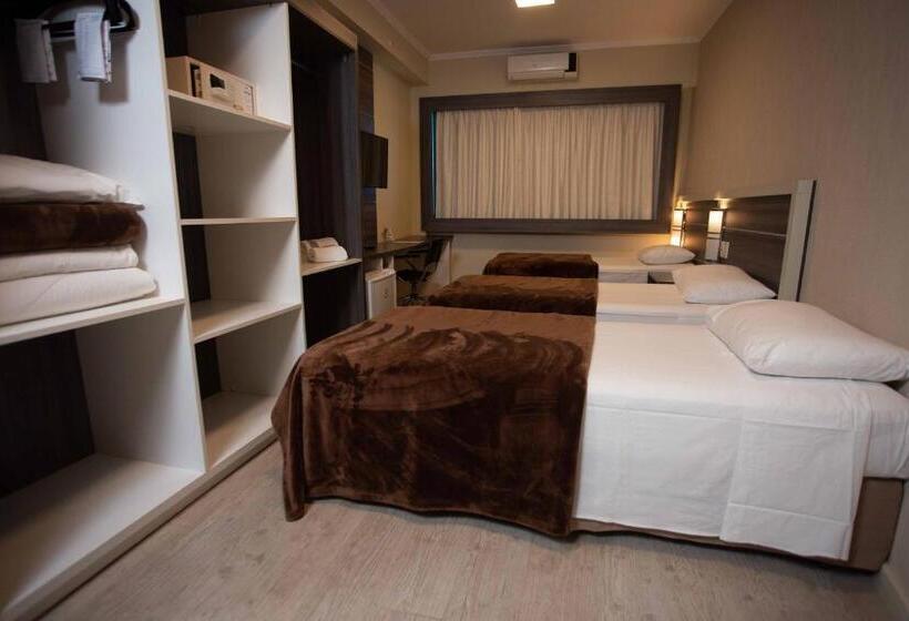 Номер Стандарт Трехместный, Master Express Dom Pedro Ii Próximo Ao Consulado Americano E Aeroporto