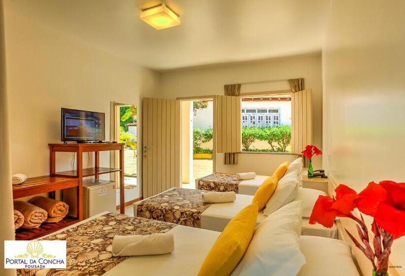 Номер Стандарт Трехместный, Pousada Portal Da Concha