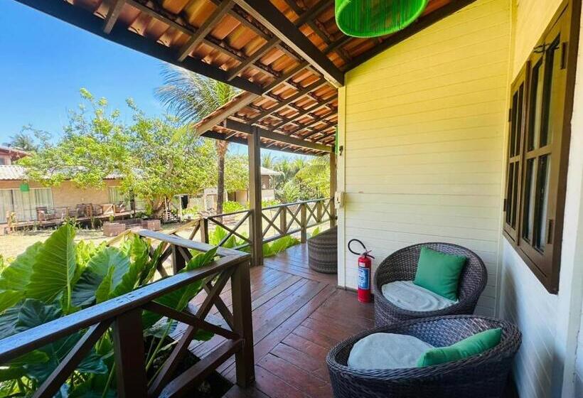 בונגלו סטנדרט עם נוף לגינה, Pousada Simpatia Da Ilha