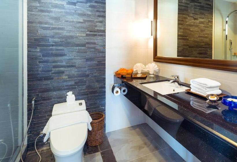 اتاق لوکس با چشم‌انداز باغ, Eskala Hotels & Resorts Ngwe Saung