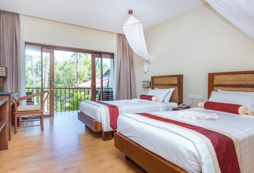 اتاق لوکس با چشم‌انداز باغ, Eskala Hotels & Resorts Ngwe Saung