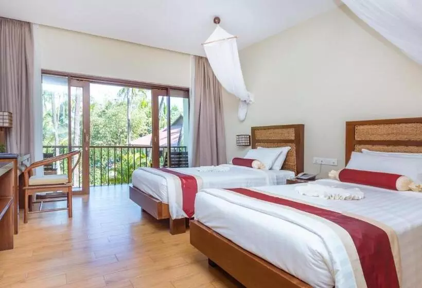 اتاق لوکس با چشم‌انداز باغ, Eskala Hotels & Resorts Ngwe Saung