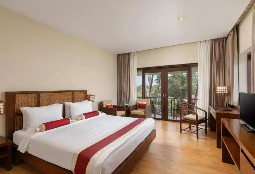 اتاق لوکس با چشم‌انداز باغ, Eskala Hotels & Resorts Ngwe Saung