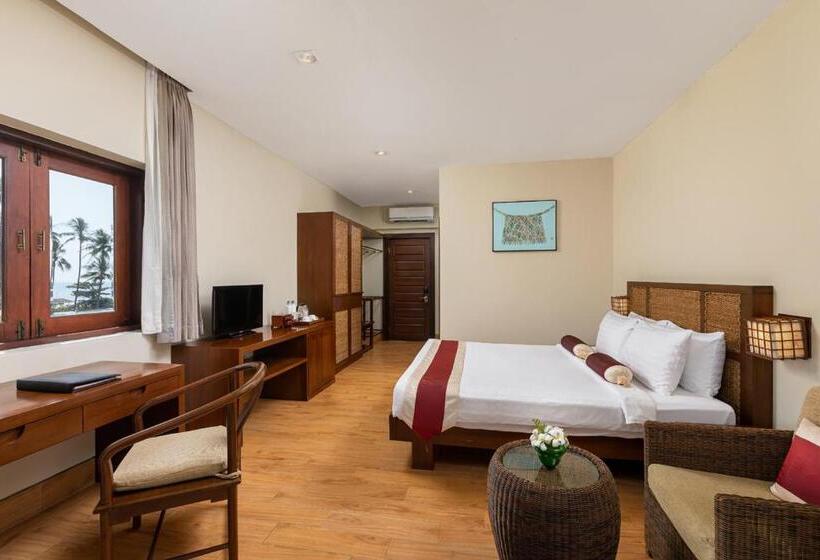 اتاق لوکس با چشم‌انداز باغ, Eskala Hotels & Resorts Ngwe Saung