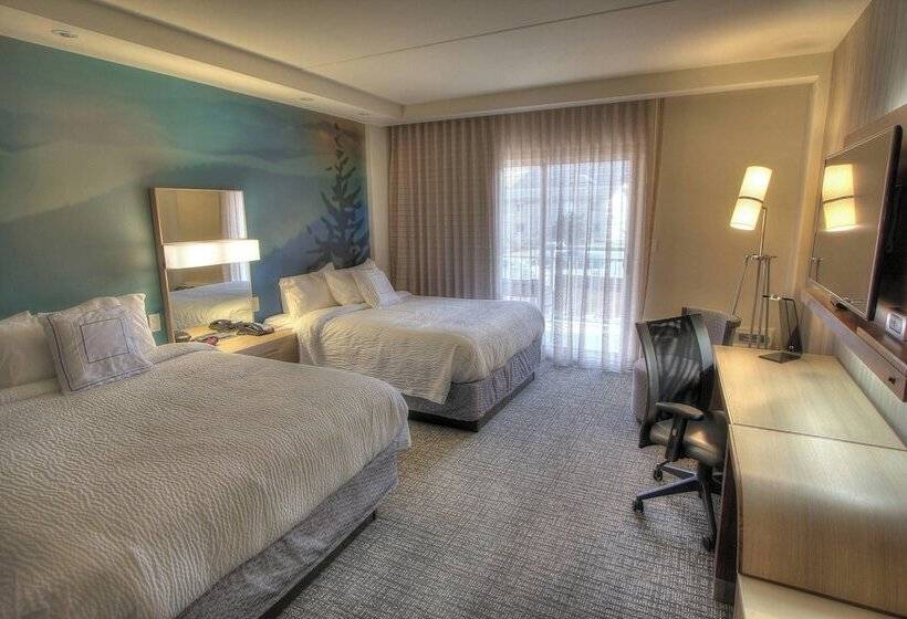 Pokój Standard 2 Łóżka Małżeńskie, Courtyard By Marriott Gatlinburg Downtown