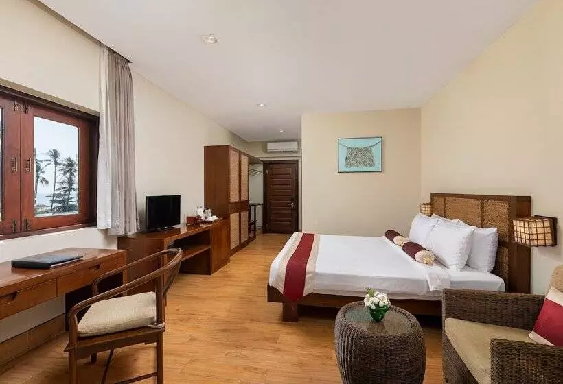 اتاق لوکس با چشم‌انداز باغ, Eskala Hotels & Resorts Ngwe Saung